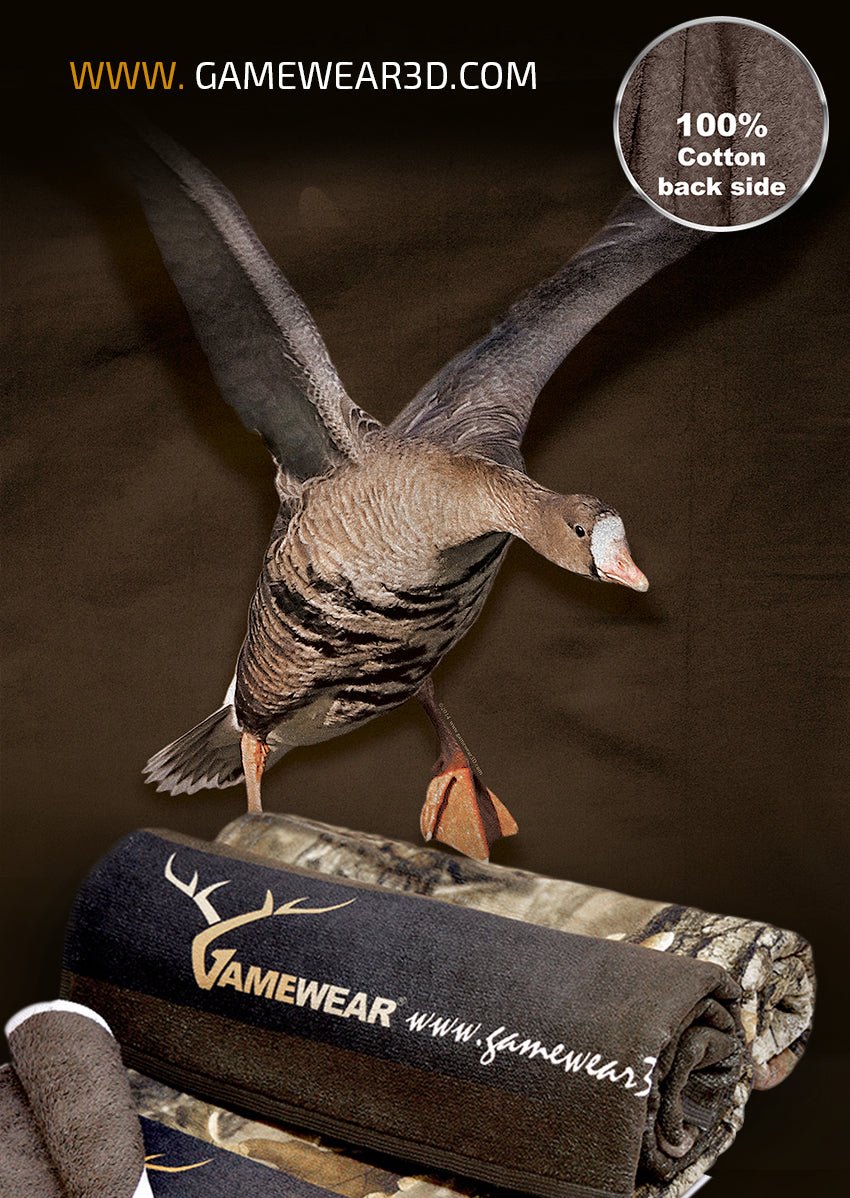 best_30x50cm Towel White Fronted Goose_2025_top - mens_womens_gear_hillman