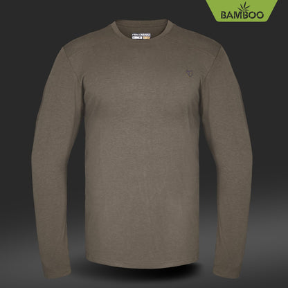 Best BAMBOO BASE LONG SLEEVE T - SHIRT [ 1UL ] top - rated men's and women's styles by Hillman