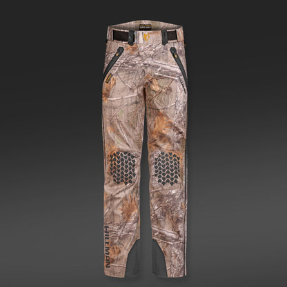 Camo waterproof hunting  lightweight pants perfect for all types of hunting,  breathable and weather resistant gear for hunters, designed for outdoor enthusiasts, offering durability, comfort and protection in wet conditions.