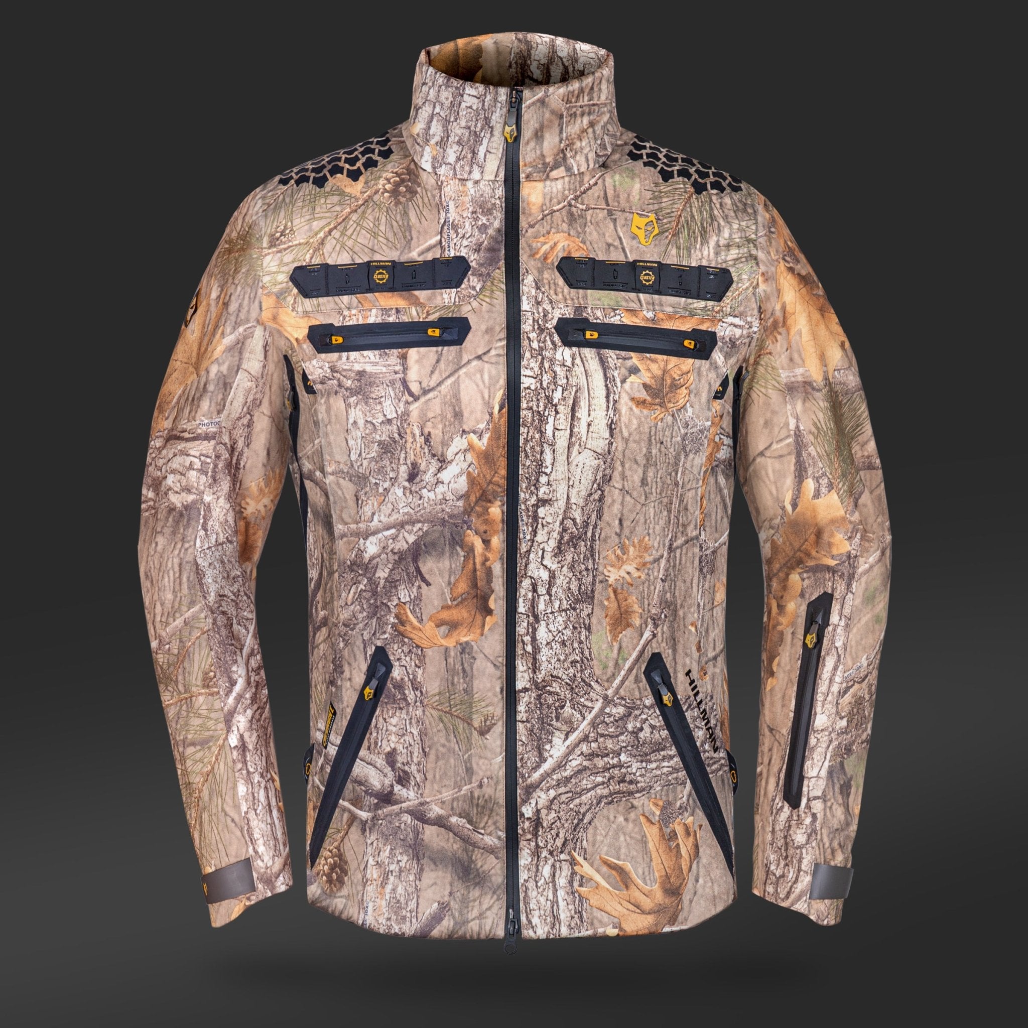 Best 6OL Cold Weather Camo Hunting Jacket - Heated Camouflage Coat top - rated men's and women's styles by Hillman