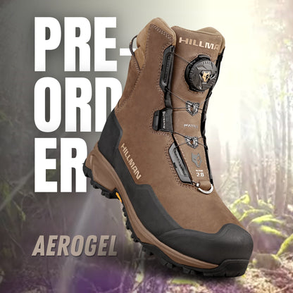 Best PRE - ORDER AEROGEL 2.0 Insulated Waterproof Hunting Boots top - rated men's and women's gear by Hillman