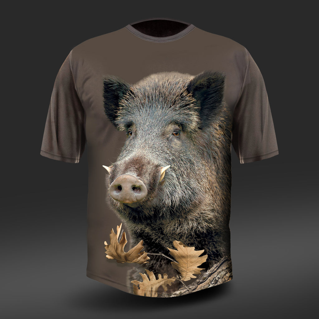 T-shirt Wild Boar DGT cotton Short Sleeve